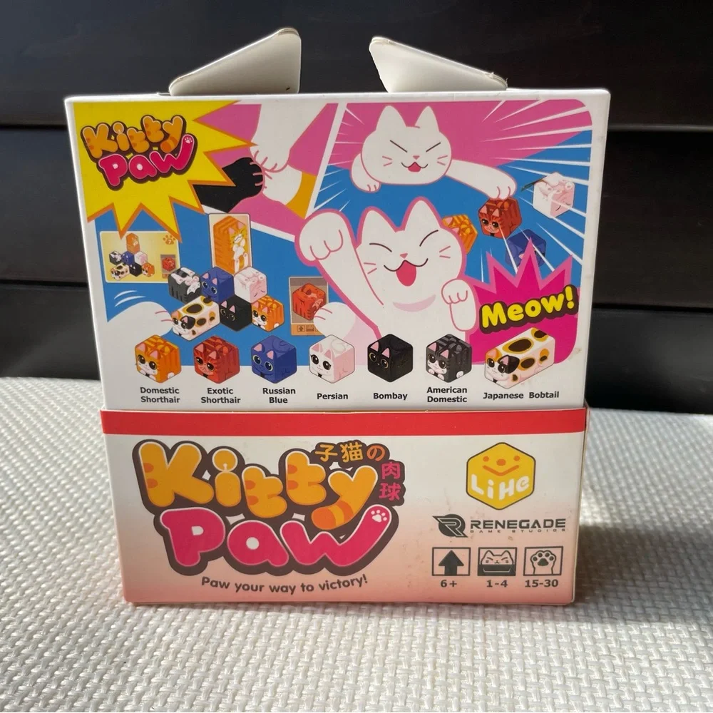 Kitty Paw Game for ages 6+ 1-4 players